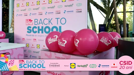 CSID.RO a sărbătorit 20 de ani printr-un weekend „Back to School” dedicat întregii familii, în parteneriat cu THERME București