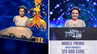 Cum arată acum și cu ce se ocupă Lorelai Moșneguțu, câștigătoarea Românii au Talent din 2017