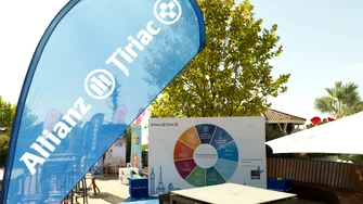 Allianz Țiriac, prezent la „Spin & Splash by CSID.ro”. Vizitatorii au avut ocazia să joace Darts două zile la rând, la Therme București