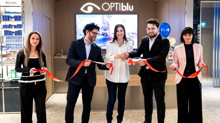 OPTIblu redeschide magazinul din Băneasa și introduce un concept modern de îngrijire a vederii