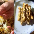 Răsucele crocante cu semințe! Gustarea rapidă care se prepară din doar două ingrediente