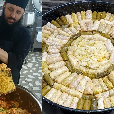 Cum să faci sarmale de pește ca la mănăstire. Rețeta explicată pas cu pas de un călugăr