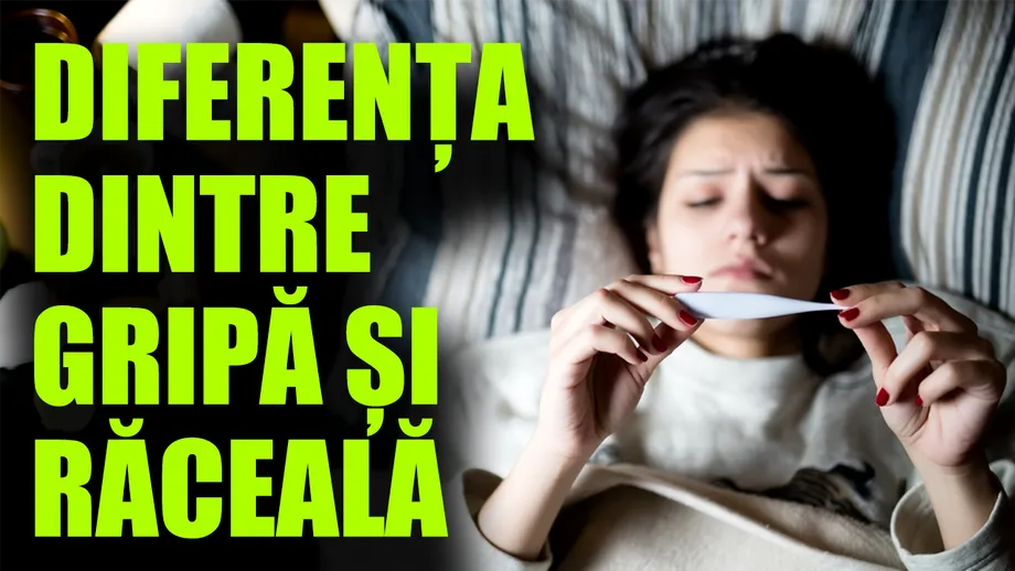 Cum faci diferența între gripă și răceală? Medicul primar boli infecțioase răspunde