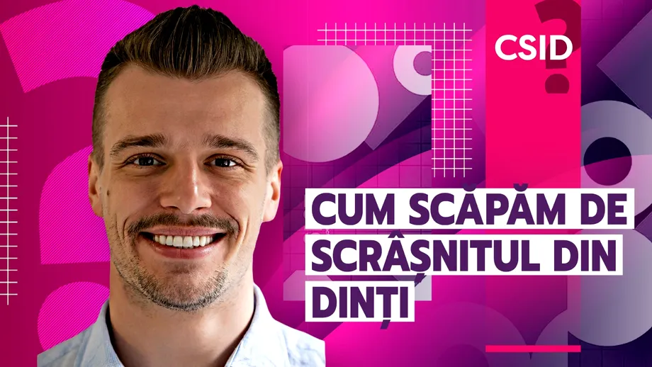 Cum scăpăm de scrâșnitul din dinți. 3 exerciții simple pentru bruxism