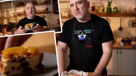 Pască fără aluat, dar cu stafide și ciocolată. Rețeta de Paște a lui Răzvan Exarhu – VIDEO
