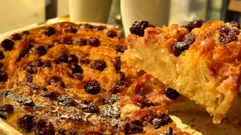 Plăcinta cu cireșe care a cucerit TikTok-ul! Cu siguranță e desertul acestei veri