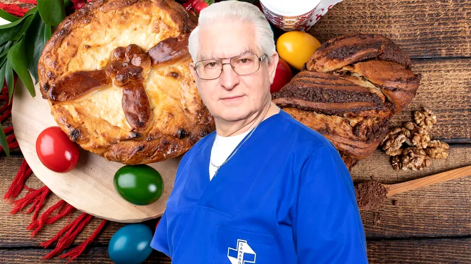 Ce se întâmplă în creierul nostru, dacă am exagerat cu mâncarea de Paște. Semnalul de alarmă tras de dr. Vlad Ciurea