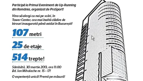 ProSport te cheamă să alergi la primul eveniment de up-running din România!