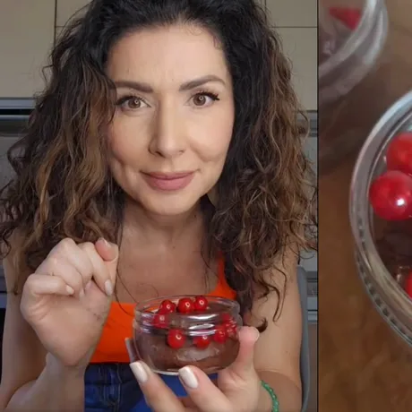 Cremă de ciocolată cu rom, desertul preferat al lui Carmen Brumă. Ingredientul surprinzător folosit de vedetă: „O să zici că-s nebună, dacă spun ce am aici!”