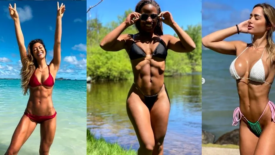Cele mai sexy influencerițe de fitness pe Instagram. Sunt numai pachete de mușchi!