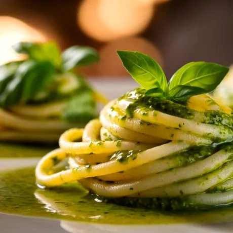 Paste de post cu pesto de leurdă. Rețeta simplă și aromată pentru perioada Postului Paștelui