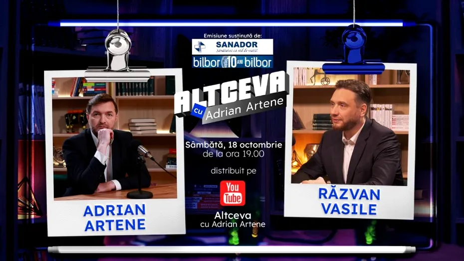 Răzvan Vasile, creatorul „Mindset Mastery – Transformarea Minții”, vine la Altceva cu Adrian Artene