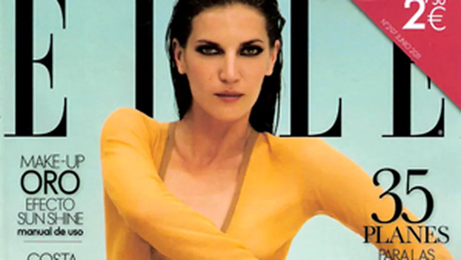 Modelling de top: Diana Dondoe pe coperta Elle Spania