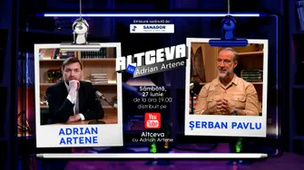 Actorul Șerban Pavlu a acceptat la „Altceva cu Adrian Artene” că s-a gândit să renunțe: „Mi-am dorit să nu fiu actorul unui singur personaj”