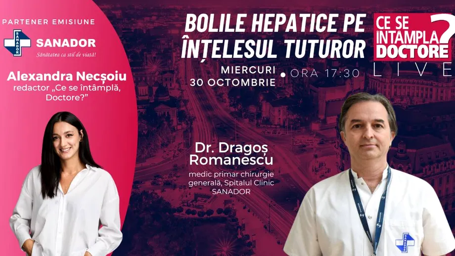 Bolile hepatice pe înțelesul tuturor 🔴CSID LIVE