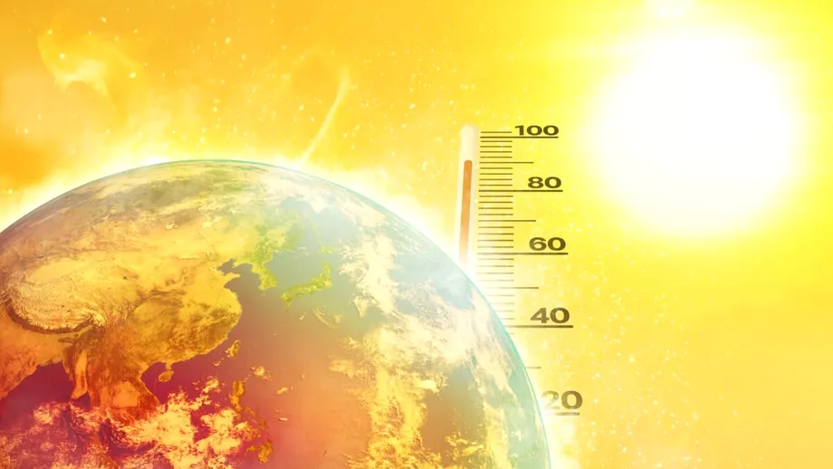 OMM avertizează: temperatura globală ar putea depăși pragul de +1,5°C între 2025 și 2029 / VIDEO