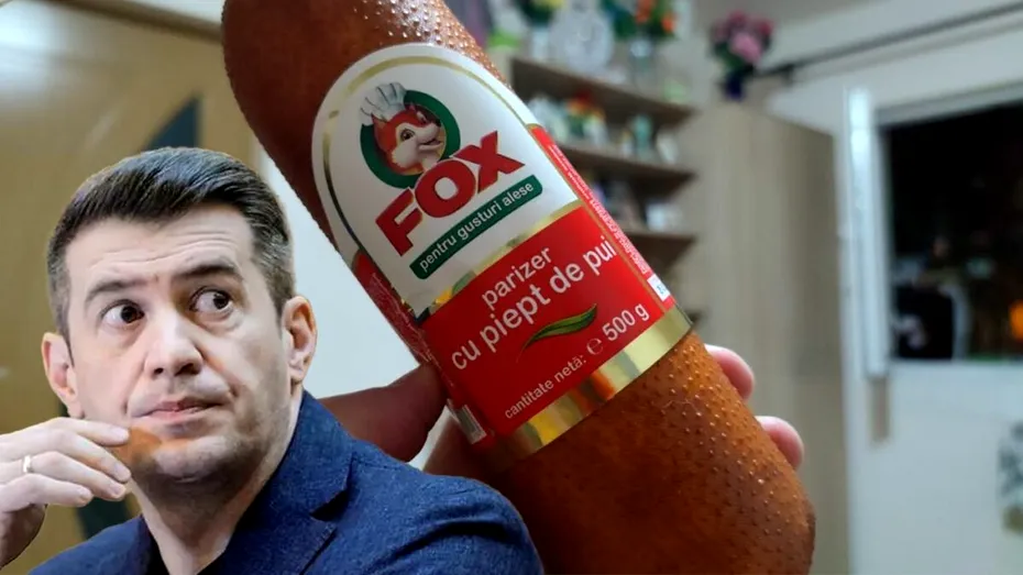 Din ce e făcut parizerul cu piept de pui produs de Fox. Dragoș Pătraru a aflat cât piept de pui conține, de fapt