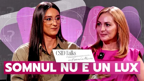CSID Talks: De ce dormi 8 ore și te trezești obosit? Adevărul despre somn | Anca Mazilu