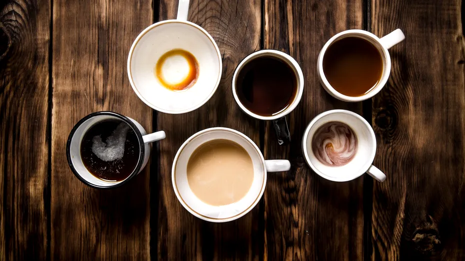 Ingredientul neașteptat care scoate petele de cafea și ceai de pe căni. Nu este bicarbonatul