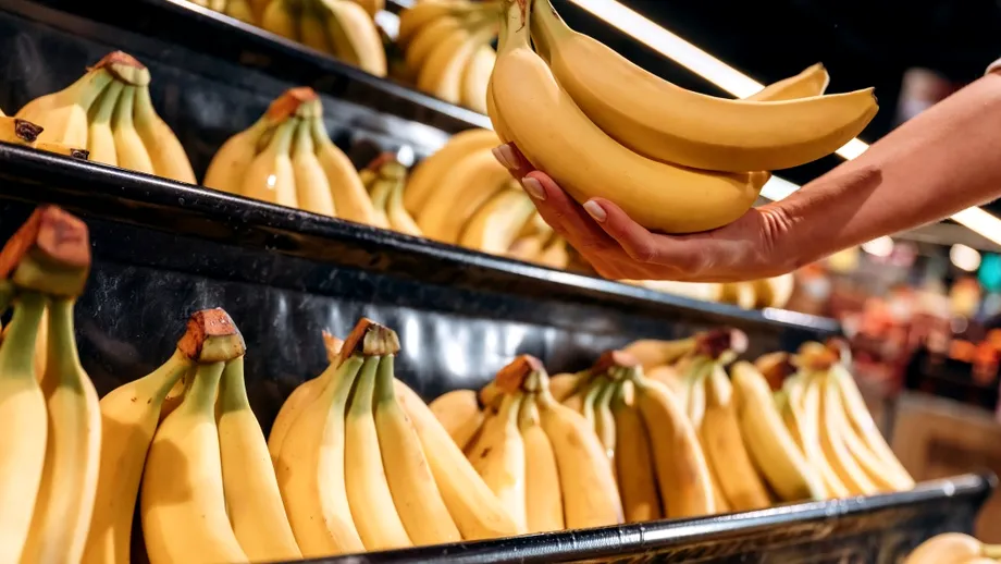 Cum alegi bananele perfecte din supermarket. Detaliul pe care mulți cumpărători îl ignoră