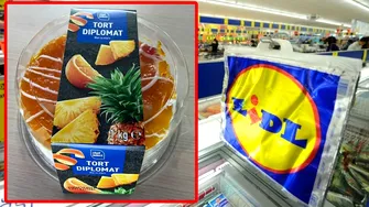 Din ce este făcut, de fapt, tortul Diplomat care se vinde în supermarketurile LIDL din România. Are 41 de ingrediente!