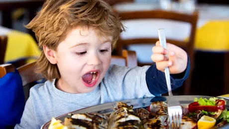 Peștele sabie, singurul tip de pește cu gust de pui. Se regăsește în orice supermarket și e preferatul copiilor