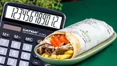 Îngrașă sau nu? Câte calorii are o shaorma de pui de la Dristor Kebap?