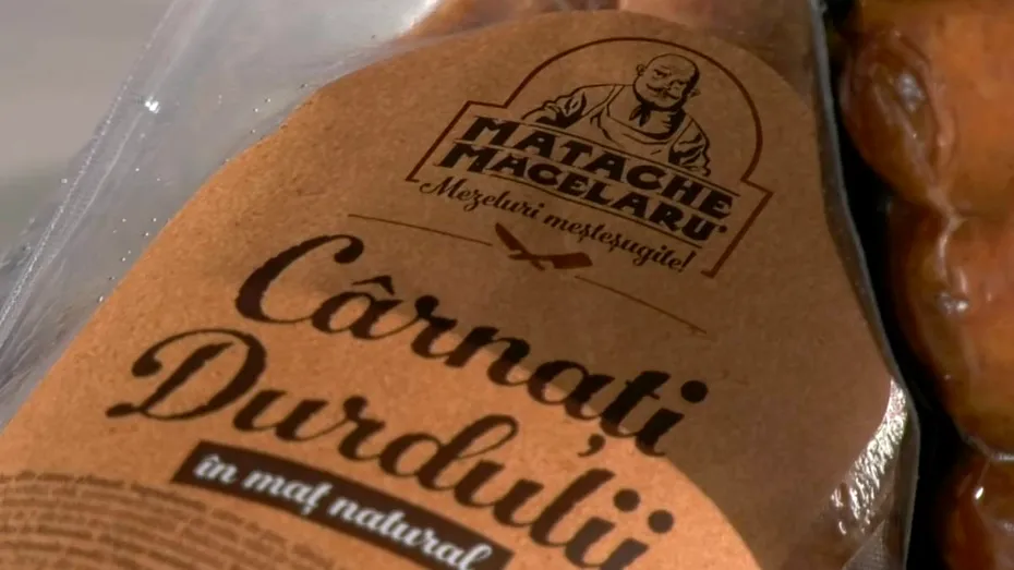 Mâncarea de păstăi galbene cu Cârnați Durdulii de la Matache Măcelaru'