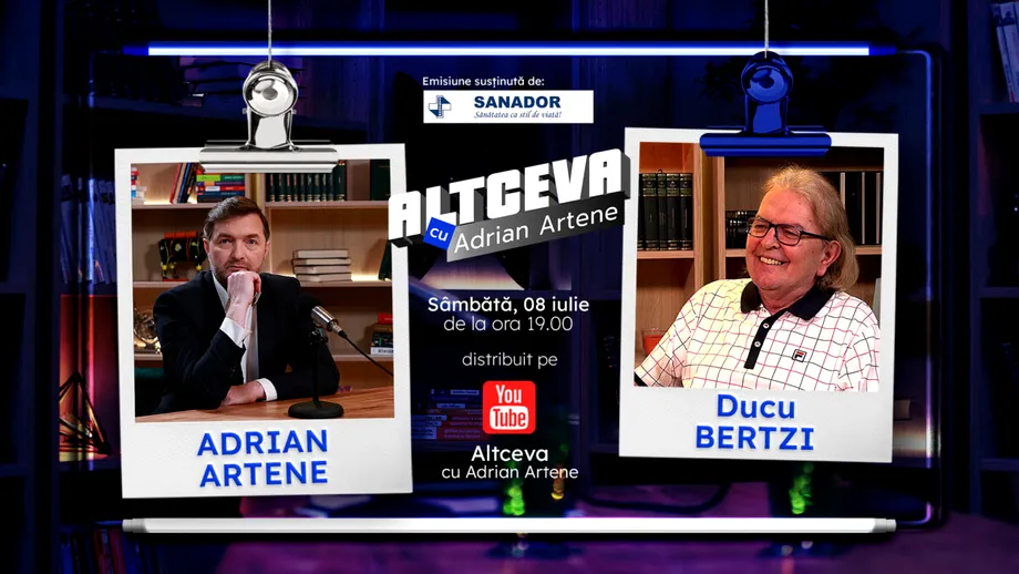 Ducu Bertzi este invitat la podcastul ALTCEVA cu Adrian Artene