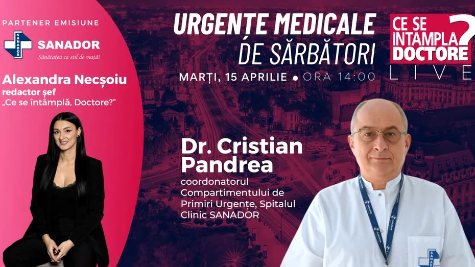 Urgențe medicale de sărbători 🔴CSID LIVE