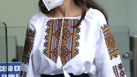 Regina Letizia a purtat o bluză tradițională ucraineană în semn de sprijin în urma războiului dintre Rusia și Ucraina