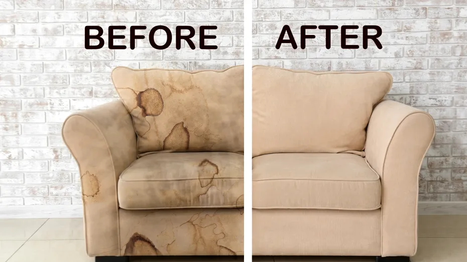 Trucul simplu pentru o canapea ca nouă. Cum să o cureți cu doar un capac de oală