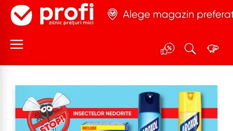 Ofertă Profi: produse de curățenie la reducere