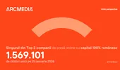 ARCMEDIA conduce detașat clasamentul grupurilor de presă la nivel national începând cu luna decembrie și este liderul absolut al internetului din România cu peste 8.7 miliarde de vizualizări pe rețelele sociale în 2025