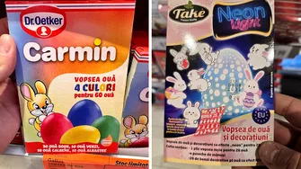 Din ce sunt făcute, de fapt, vopselele de ouă din LIDL și Kaufland. Majoritatea românilor le folosesc de Paște