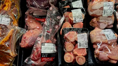 Ce ascunde lichidul roșiatic din carnea ambalată? ANPC trage un semnal de alarmă chiar înainte de sărbători