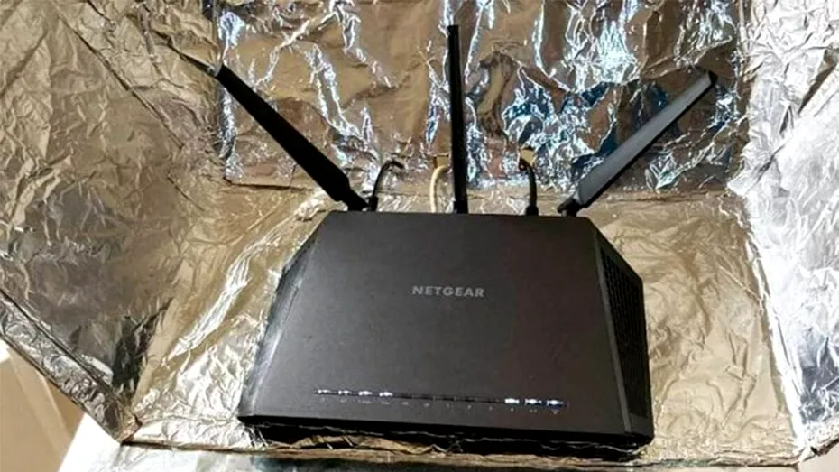 De ce trebuie să pui o folie de aluminiu în spatele router-ului wifi. Puțini români cunosc motivul