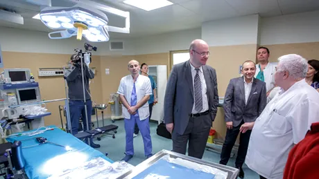 O nouă sală de operaţii cu dotări de ultimă generaţie este deschisă la Spitalul Universitar de Urgenţă Bucureşti