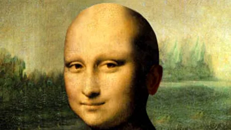 Mona Lisa, rasă pe cap în scopuri umanitare
