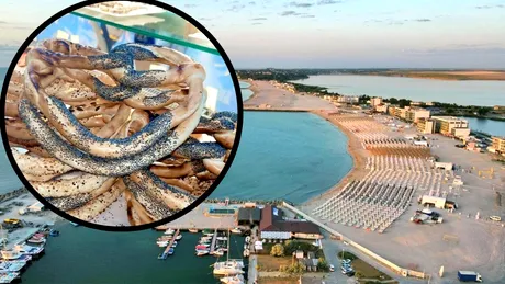 Cât costă un singur covrig cu mac, pe faleză în Eforie Nord, acum, în primele zile de sezon estival