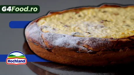 Pască tradițională cu Hochland brânză de vaci / Aluat dospit și umplutură cremoasă