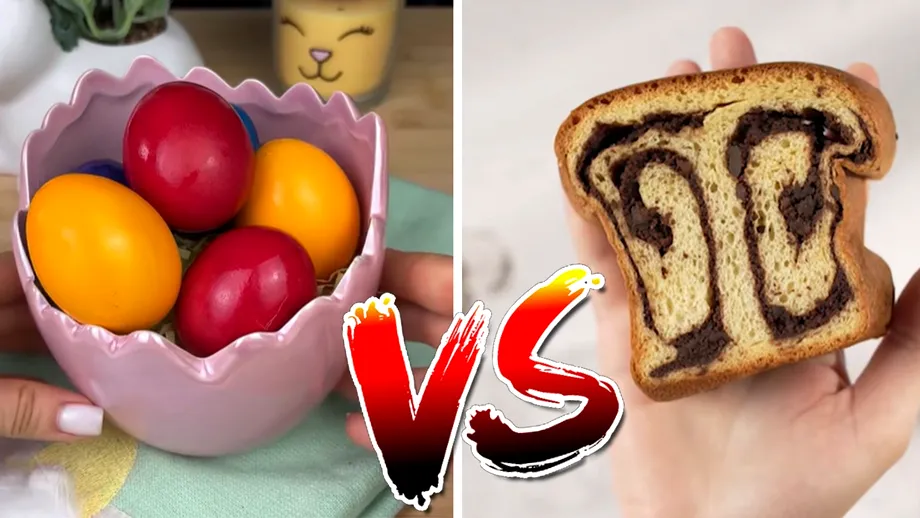 Ce îngrașă mai mult: 4 ouă fierte sau o felie de cozonac? Am făcut calculul caloric complet