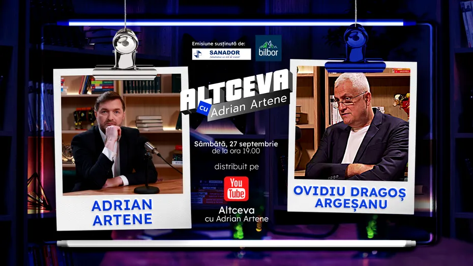 ALTCEVA cu Adrian Artene revine sâmbătă, 27 septembrie, cu un nou episod special!
