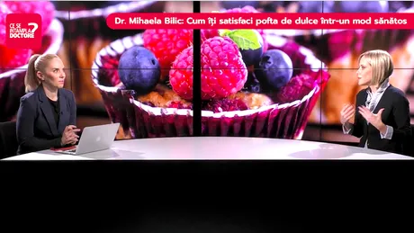 Pofta de dulce, explicată de dr. Mihaela Bilic