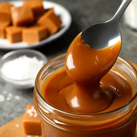 Cum să faci acasă sos de caramel sărat. Ai nevoie de 4 ingrediente!