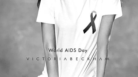 Victoria Beckham şi tricourile în scopuri umanitare