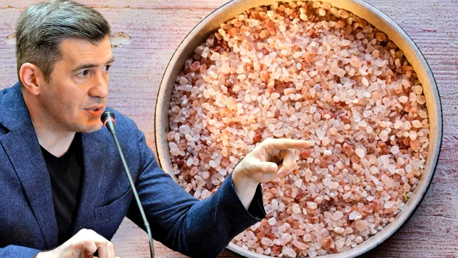 Consumi sare roz de Himalaya din comerț? Dragoș Pătraru a aflat din ce e făcută, de fapt