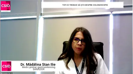 Dr. Mădălina Ilie Stan: de ce trebuie făcută colonoscopia