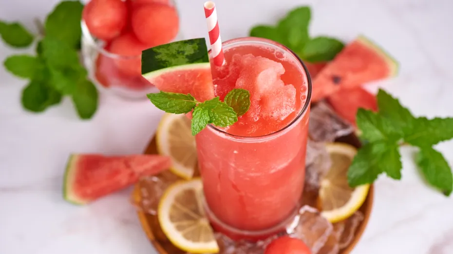 Rețetă pentru limonadă cu pepene. E perfectă pentru zilele călduroase de vară