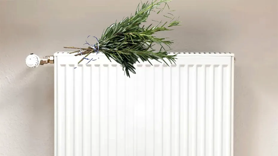 Ce se întâmplă dacă pui o crenguță de rozmarin pe calorifer. Trucul cunoscut de puțini români